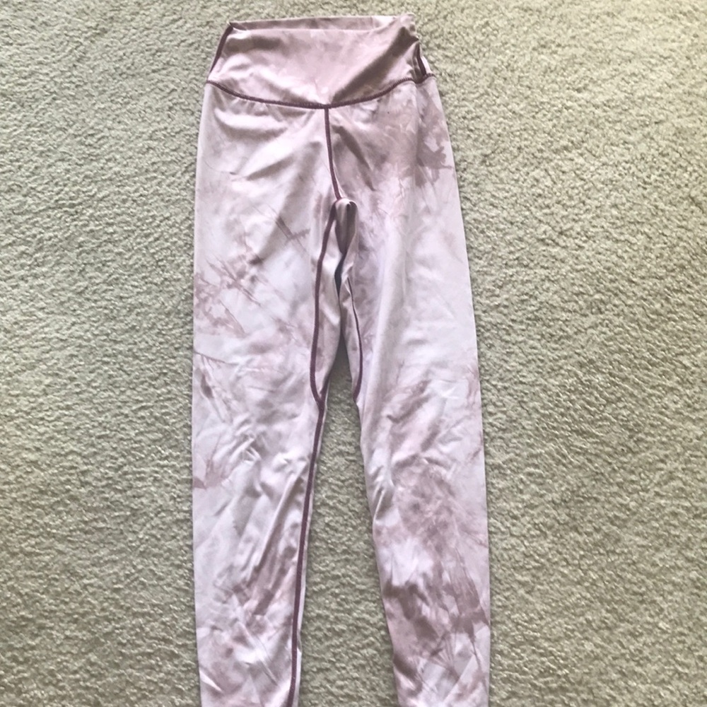 Balance Athletica Pink Aura Tie Dye Leggings